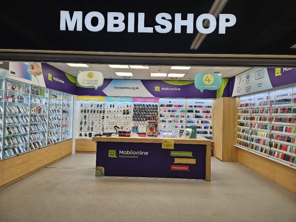 Mobilonline, predajňa